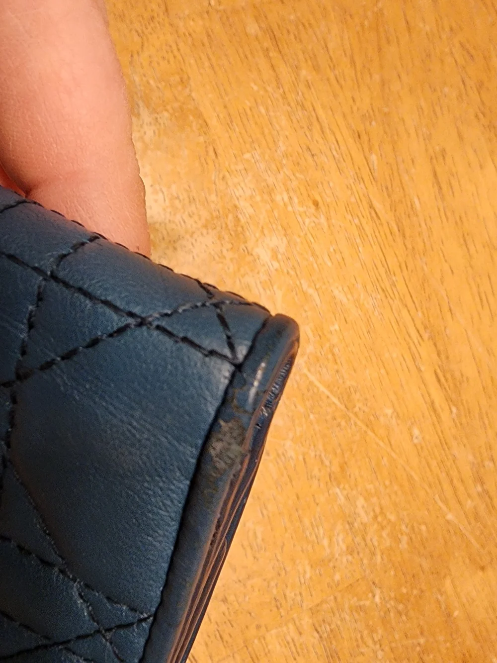 Christian Dior Lady Dior Lotus Wallet, featuring Cannage stitch And Dior Charms